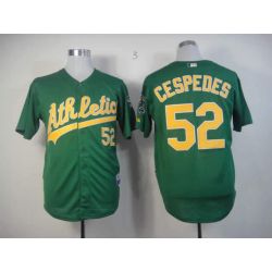 Cheap Yoenis Cespedes Athletics Jersey From China #52 Green