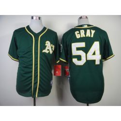 Cheap Sonny Gray Athletics Jersey From China #54 Green 2014 new