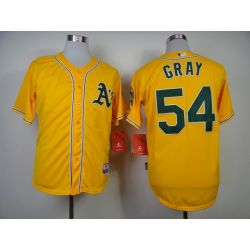 Cheap Sonny Gray Athletics Jersey From China #54 Yellow