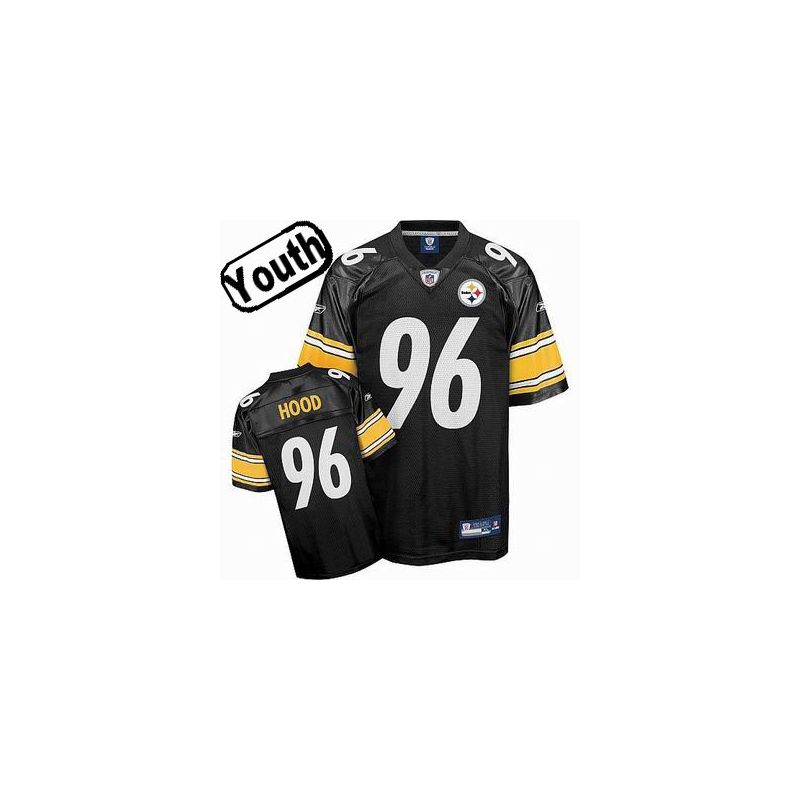 Cheap Evander Hood Steelers Youth Jersey #96 Black From China Cheap Evander Hood Steelers Youth Jersey #96 Black From China