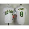 Cheap Jed Lowrie Athletics Jersey From China #8 White