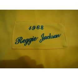 Cheap Reggie Jackson Athletics Jersey From China #9 Yellow throwback 1968