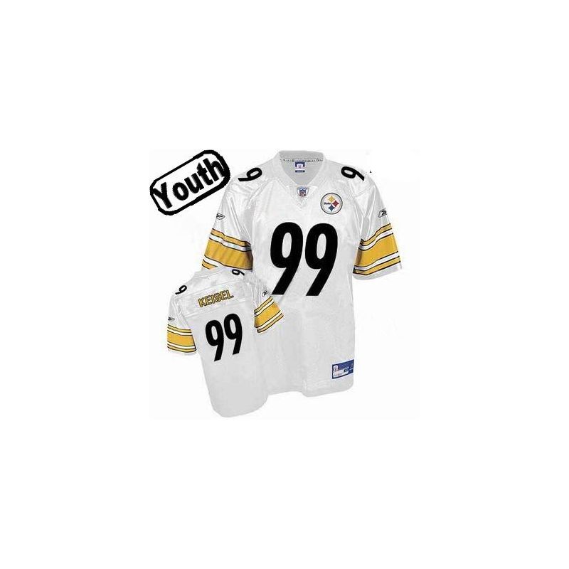 Cheap Brett Keisel Steelers Youth Jersey #99 White From China Cheap Brett Keisel Steelers Youth Jersey #99 White From China