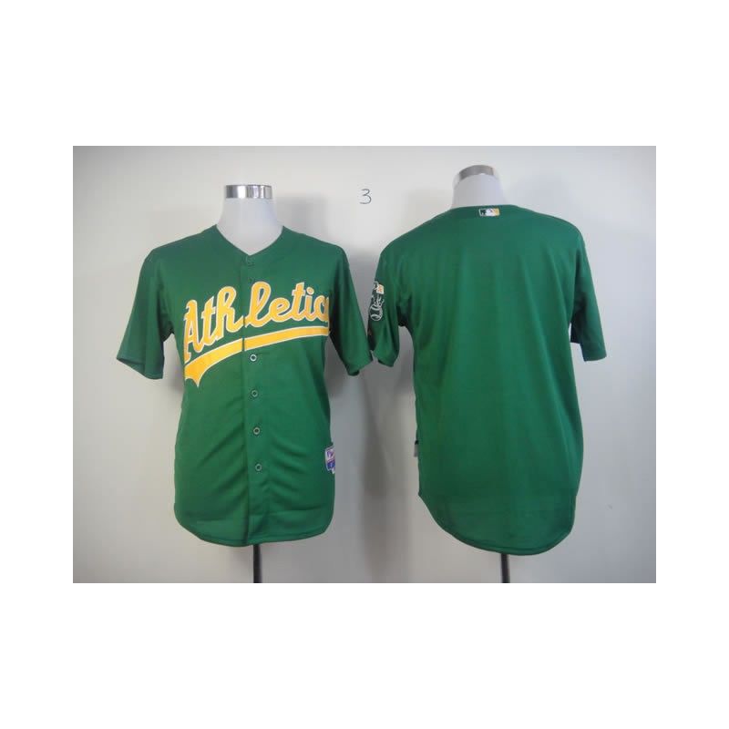 Cheap Athletics Jersey From China Green Blank