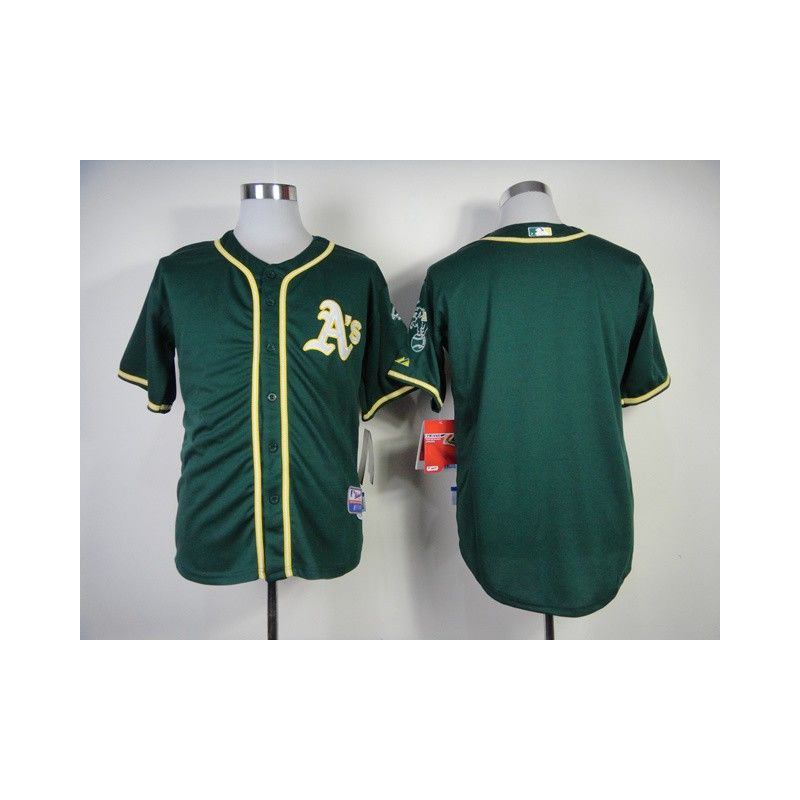 Cheap Athletics Jersey From China Green 2014 new Blank