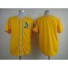 Cheap Athletics Jersey From China Yellow Blank