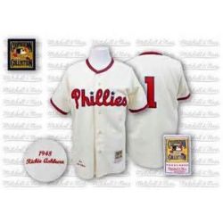 Cheap Richie Ashburn Phillies Jersey From China #1 throwback 1948