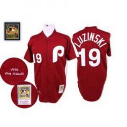 Cheap Greg Luzinski Phillies Jersey From China #19 Red throwback 1979