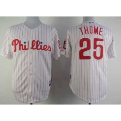 Cheap Jim Thome Phillies Jersey From China #25 White