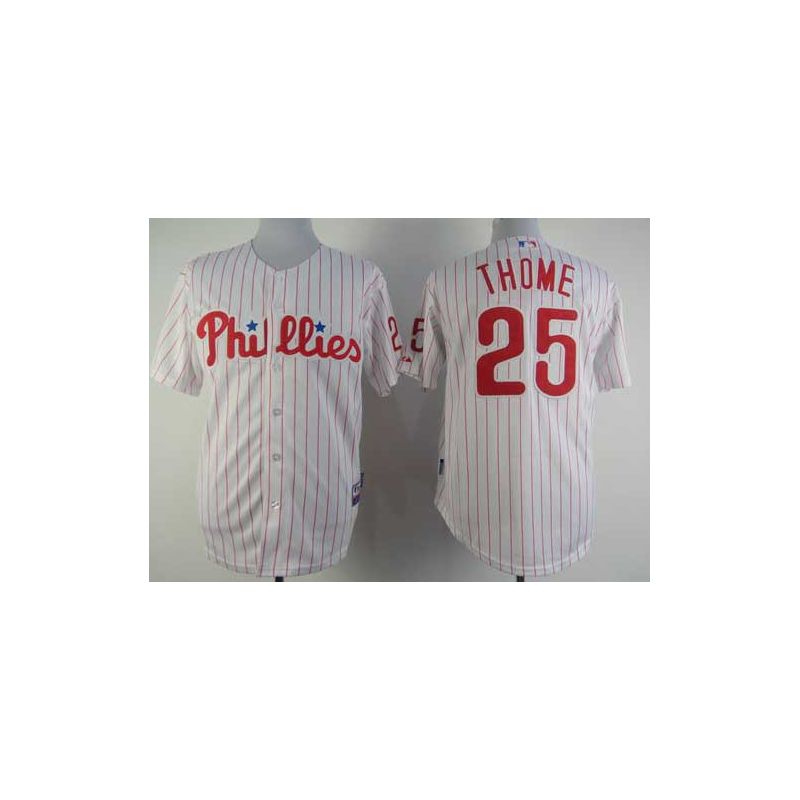 Cheap Jim Thome Phillies Jersey From China #25 White Cheap Jim Thome Phillies Jersey From China #25 White