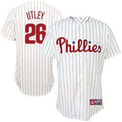 Cheap Chase Utley Phillies Jersey From China #26 White