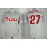 Cheap Placido Polanco Phillies Jersey From China #27 Grey