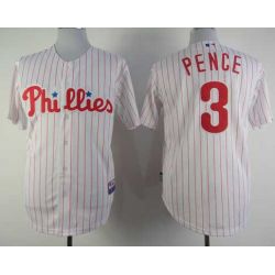 Cheap Hunter Pence Phillies Jersey From China #3 White