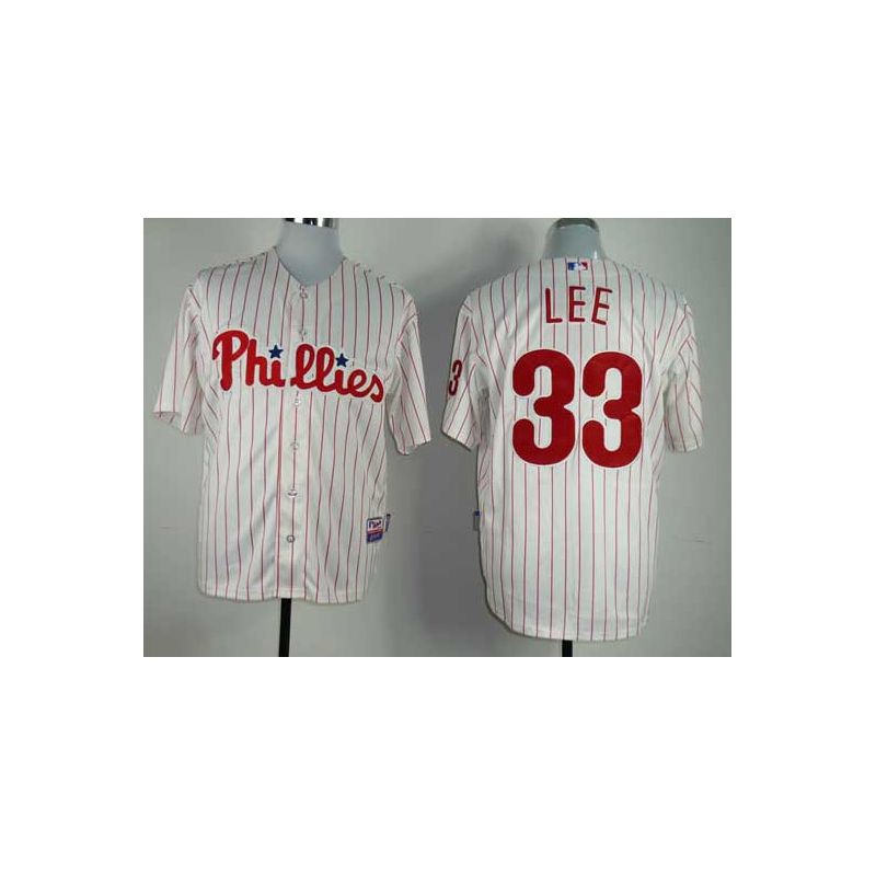 Cheap Cliff Lee Phillies Jersey From China #33 White