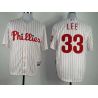 Cheap Cliff Lee Phillies Jersey From China #33 White