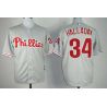 Cheap Roy Halladay Phillies Jersey From China #34 Grey