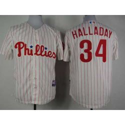 Cheap Roy Halladay Phillies Jersey From China #34 White