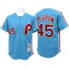 Cheap Tug McGraw Phillies Jersey From China #45 Blue Throwback