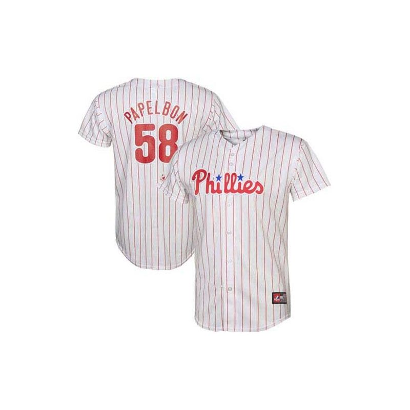 Cheap Jonathan Papelbon Phillies Jersey From China #58 White