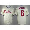 Cheap Ryan Howard Phillies Jersey From China #6 Cream