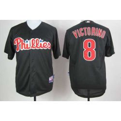 Cheap Juan Samuel Phillies Jersey From China #8 Black