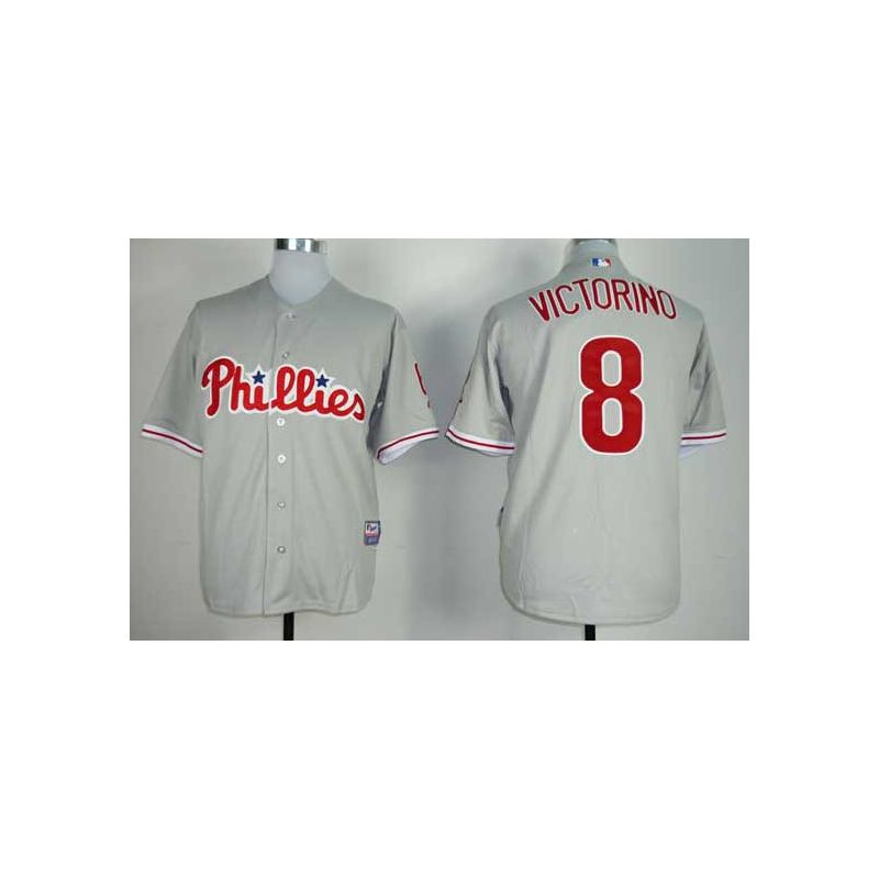 Cheap Juan Samuel Phillies Jersey From China #8 Grey