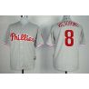 Cheap Juan Samuel Phillies Jersey From China #8 Grey