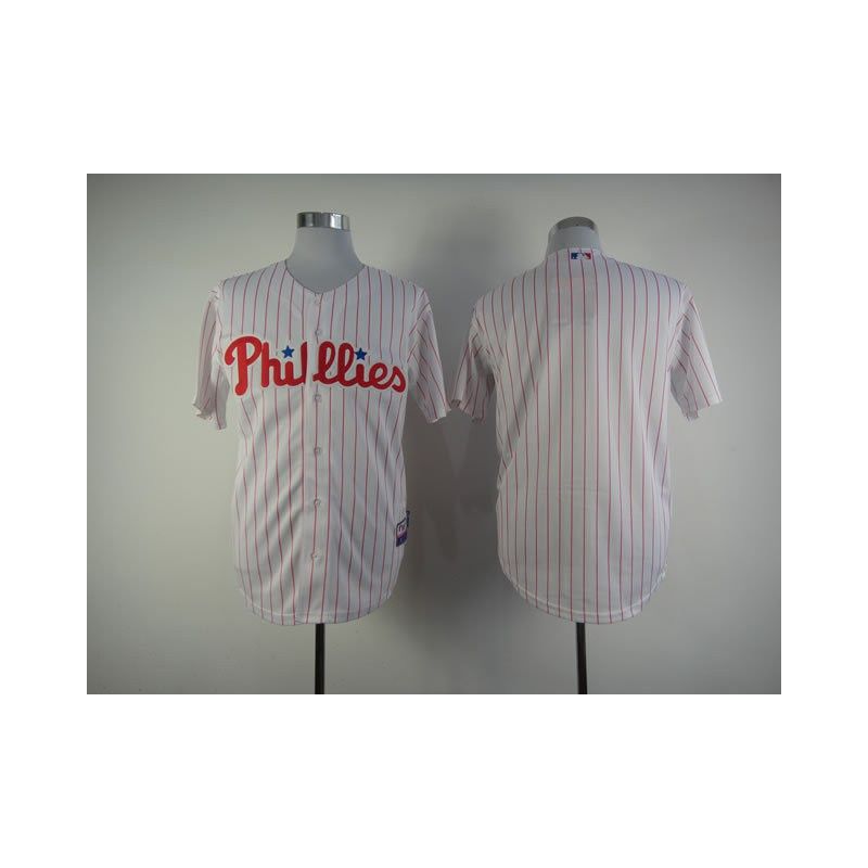 Cheap Phillies Jersey From China White Blank