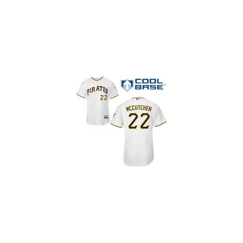Cheap Andrew McCutchen Pirates Jersey From China #22 White Cheap Andrew McCutchen Pirates Jersey From China #22 White