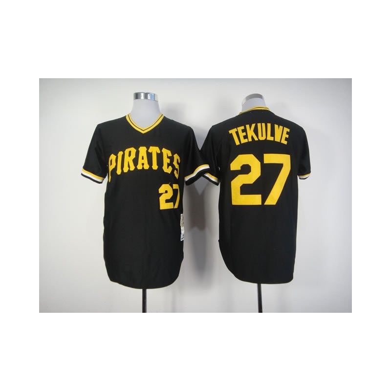 Cheap Kent Tekulve Pirates Jersey From China #27 Black throwback Cheap Kent Tekulve Pirates Jersey From China #27 Black throwback