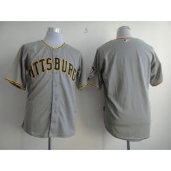 Cheap Pirates Jersey From China Grey Blank