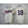 Cheap Carlos Quentin Padres Jersey From China #18 Cream throwback 1948