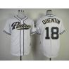 Cheap Carlos Quentin Padres Jersey From China #18 White