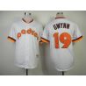 Cheap Tony Gwynn Padres Jersey From China #19 White throwback 1984