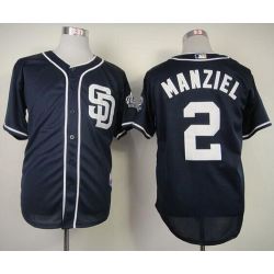 Cheap Johnny Manzie Padres Jersey From China #2 Blue
