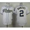 Cheap Johnny Manzie Padres Jersey From China #2 White
