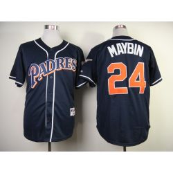 Cheap Cameron Maybin Padres Jersey From China #24 Blue 1998 Turn Back The Clock
