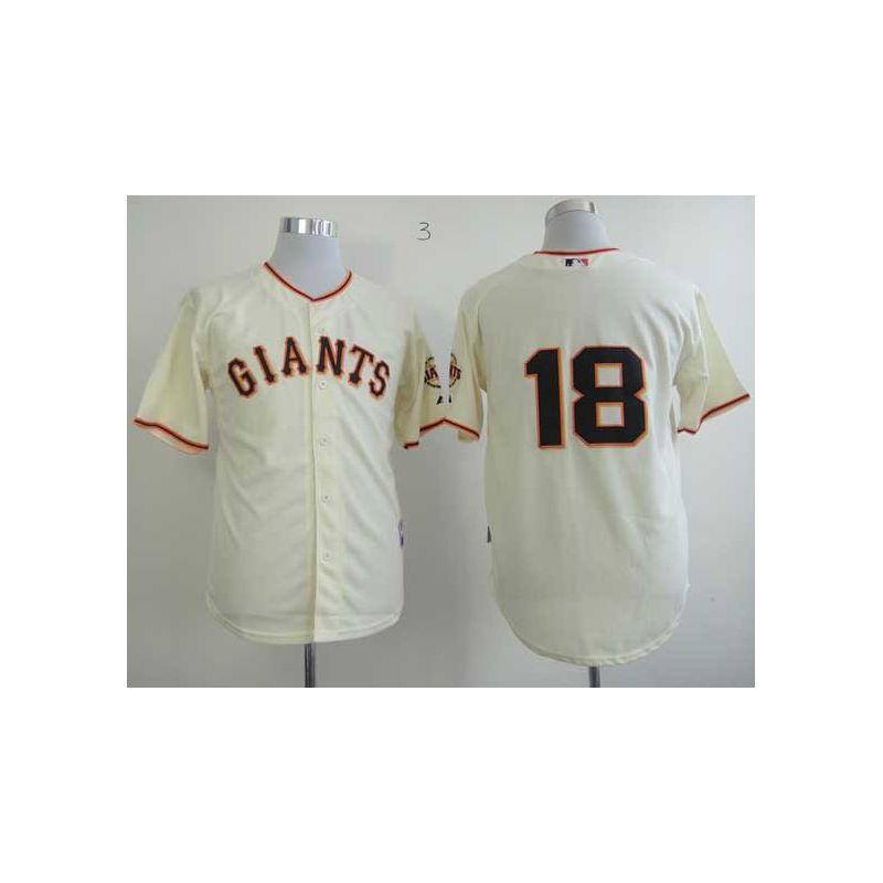 Cheap Matt Cain Giants Jersey From China #18 Cream Cheap Matt Cain Giants Jersey From China #18 Cream