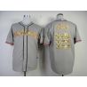 Cheap Matt Cain Giants Jersey From China #18 Grey Camo Font