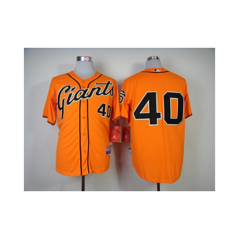 Cheap Madison Bumgarner Giants Jersey From China #40 Orange 2014 new Cheap Madison Bumgarner Giants Jersey From China #40 Orange 2014 new