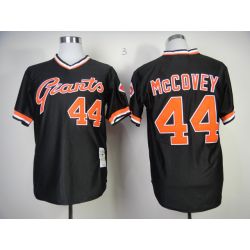 Cheap Willie McCovey Giants Jersey From China #44 Black throwback