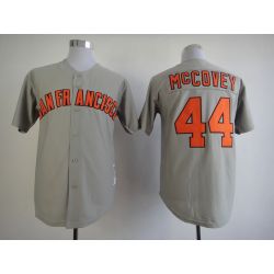Cheap Willie McCovey Giants Jersey From China #44 Grey