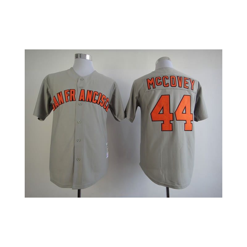 Cheap Willie McCovey Giants Jersey From China #44 Grey Cheap Willie McCovey Giants Jersey From China #44 Grey