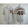 Cheap Pablo Sandoval Giants Jersey From China #48 Grey SF
