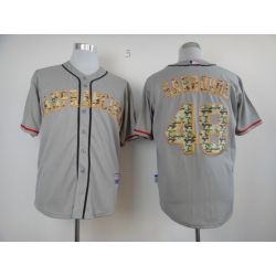 Cheap Pablo Sandoval Giants Jersey From China #48 Grey Camo Font