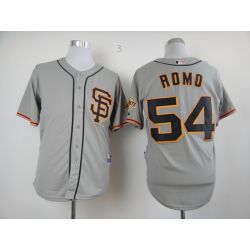 Cheap Sergio Romo Giants Jersey From China #54 Grey SF