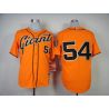 Cheap Sergio Romo Giants Jersey From China #54 Orange 2014 new