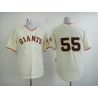 Cheap Tim Lincecum Giants Jersey From China #55 Cream