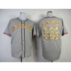 Cheap Tim Lincecum Giants Jersey From China #55 Grey Camo Font