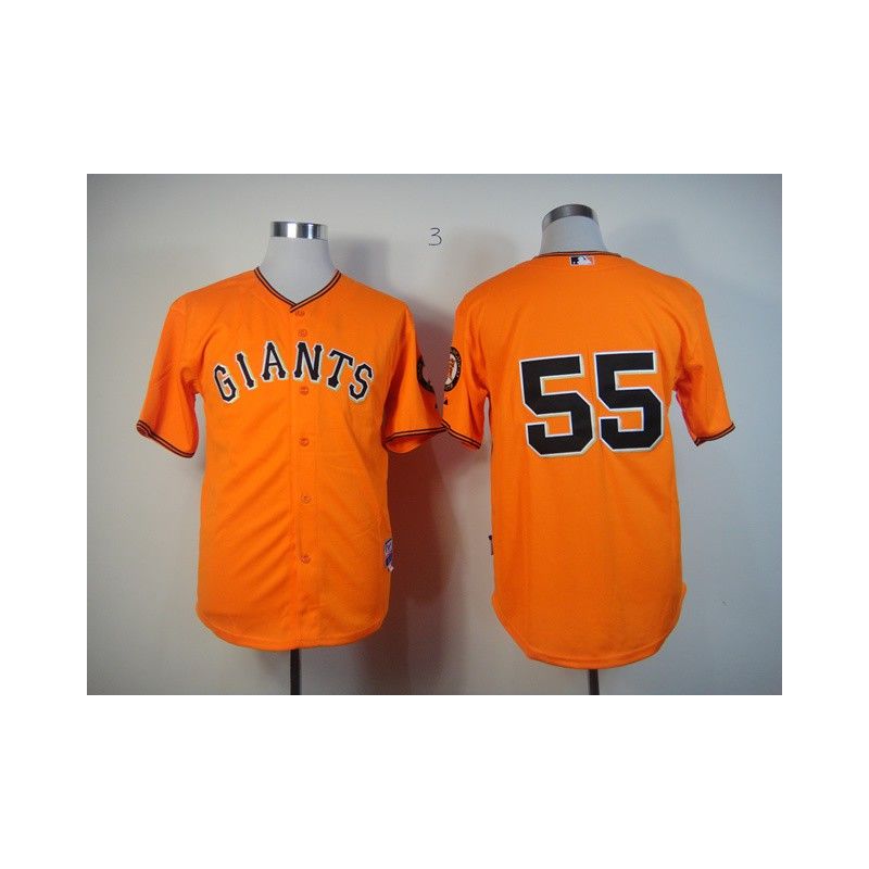 Cheap Tim Lincecum Giants Jersey From China #55 Orange